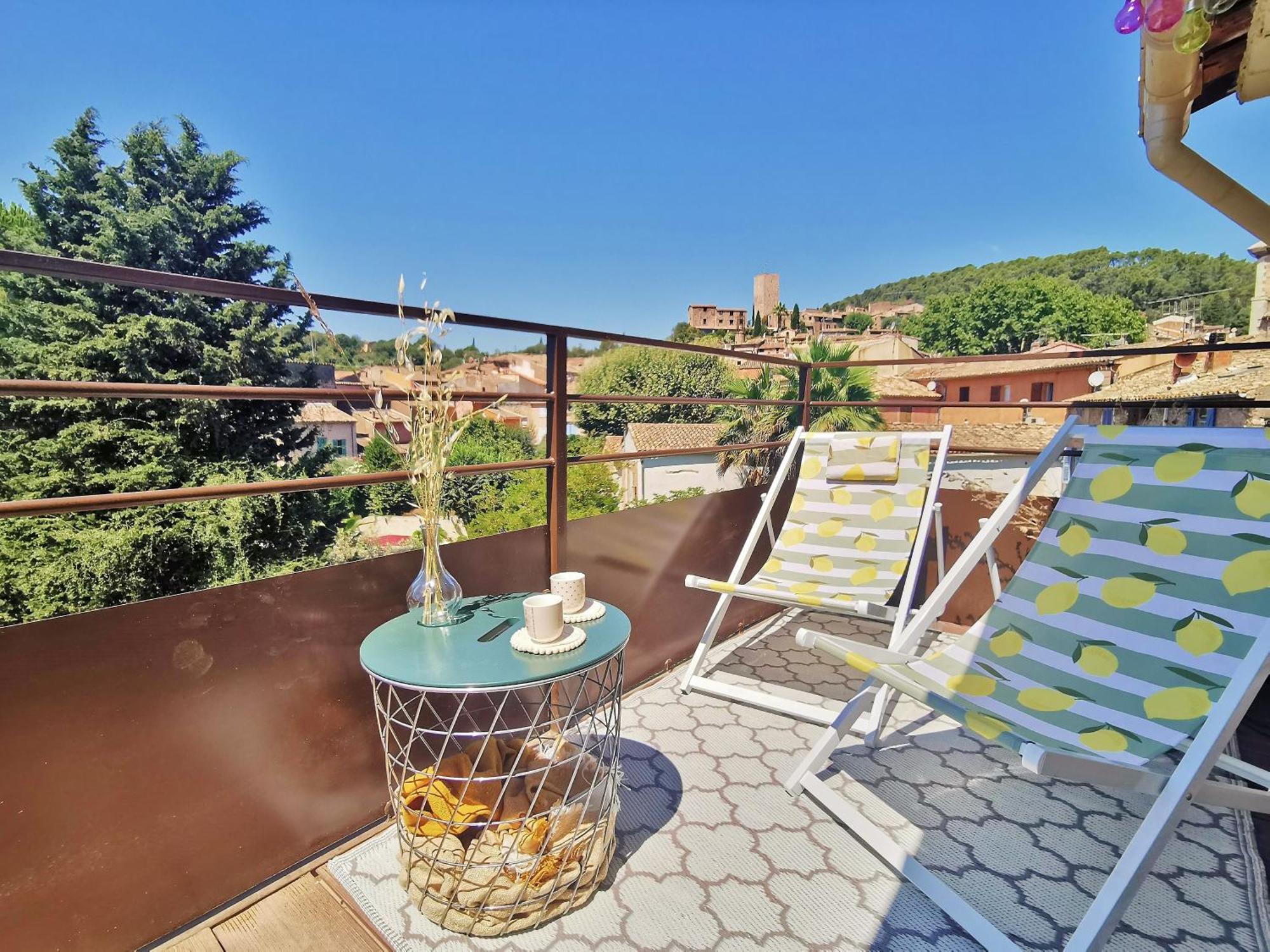 Le Nid En Chante Vue Panoramique Les Arcs-sur-Argens Экстерьер фото
